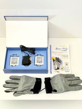 Perfect Touch "Magical Gloves" Microcurrent Therapy & Electronic Massage Kit